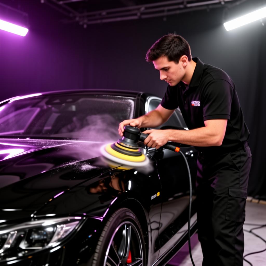 Professional paint correction